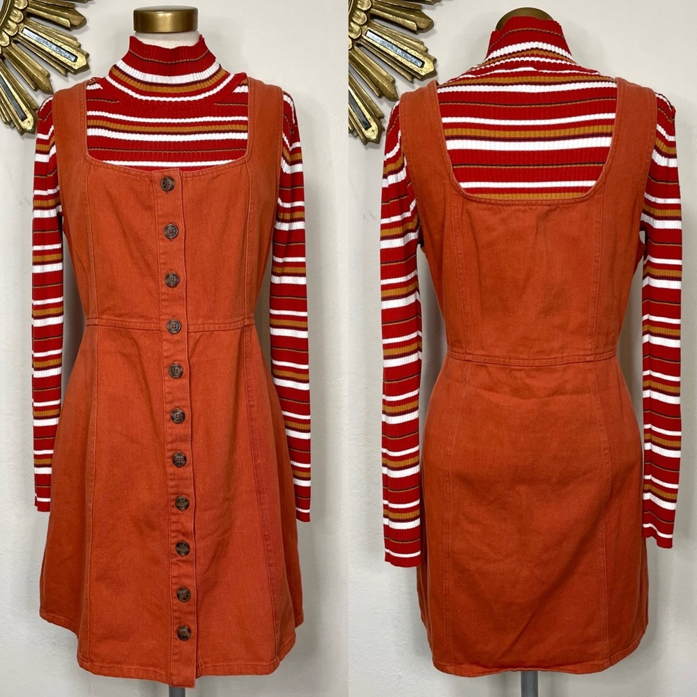 Pink Republic Stripe Turtleneck Crop Long Sleeve Top - Picture 8 of 8